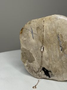 純白之境 | 白水晶 | 925純銀鍍24K金 手鍊 - Image 4