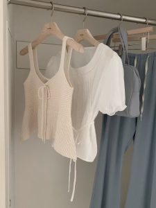 高級感細緻夏天針織背心 - Image 8