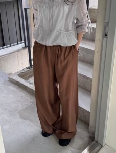 穿比不穿還舒服高級縲縈鬆緊落地長褲 - Image 9